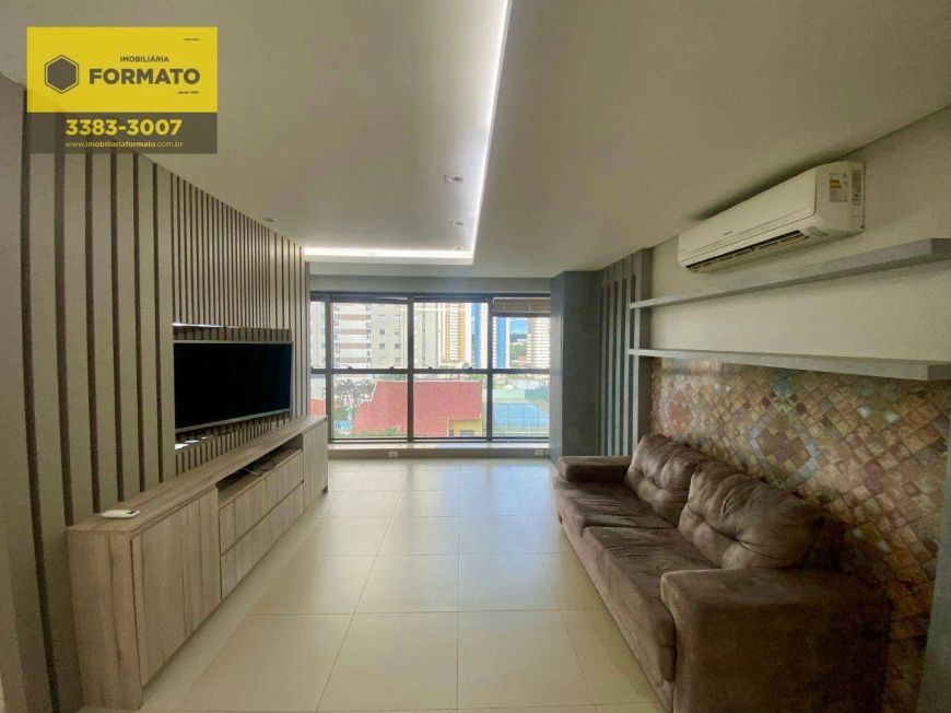 FLAT com 1 dormitório para alugar, 59 m² por R$ 6.621/mês - Santa Fé - Campo Grande/MS