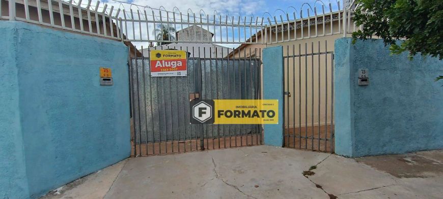 Casa com 1 dormitório para alugar, 50 m² por R$ 1.054,00/mês - Tiradentes - Campo Grande/MS