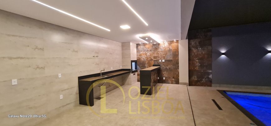 CASA MODERNA 4 SUÍTES PISCINA CHURRASQUEIRA EM LOTE 400m² NASCENTE CONDOMÍNIO RUA 12 VICENTE PIRES