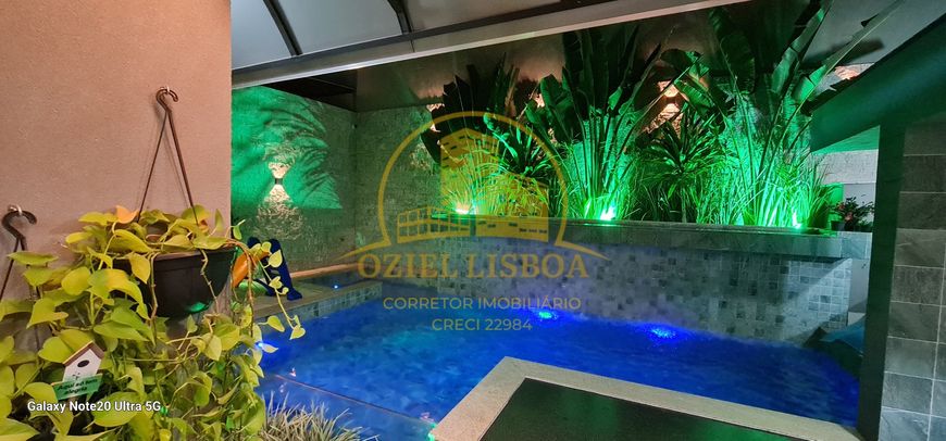 CASA NOVA 4 SUÍTES PISCINA CHURRASQUEIRA SAUNA LOTE 450m² NASCENTE CONDOMÍNIO RUA 10 VICENTE PIRES