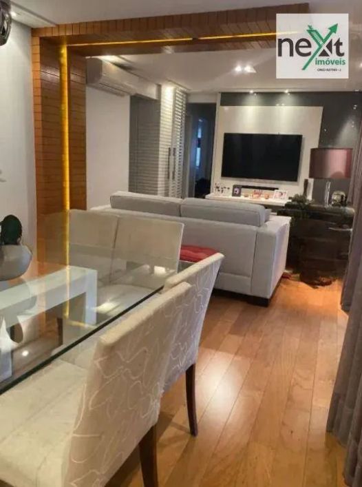 Apartamento com 122 m² - sacada gourmet - 3 dormitórios ( 1 suíte ) escritório - 2 vagas - lazer de