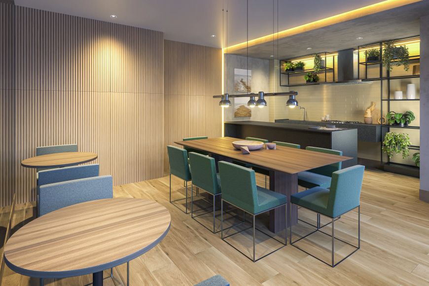 Residencial Next Taguatinga 3 Quartos 1 Suíte 1 Vaga 67m² Varanda Lazer Completo