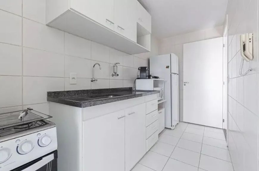 Apartamento na Vila Buarque – 37m² com 1 Dormitório, 1 Banheiro e 1 Vaga de Garagem