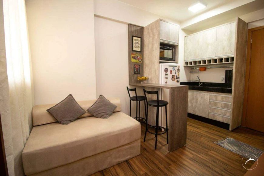 Flat Mobiliado com 1 Vaga de Garagem, Lazer Completo e Próximo ao Metrô à Venda no S4 Hotel – Águas