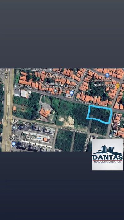Terreno Esquina de 3222 m² a 240 m da Av Presidente Kennedy - Teresina PI