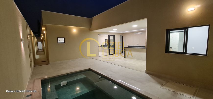 CASA NOVA COM 4 SUÍTES PISCINA CHURRASQUEIRA EM LOTE 400m² NASCENTE CONDOMÍNIO RUA 12 VICENTE