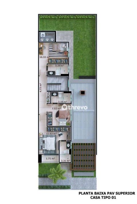 Casa com 4 dormitórios à venda, 136 m² - Uruguai - Teresina/PI