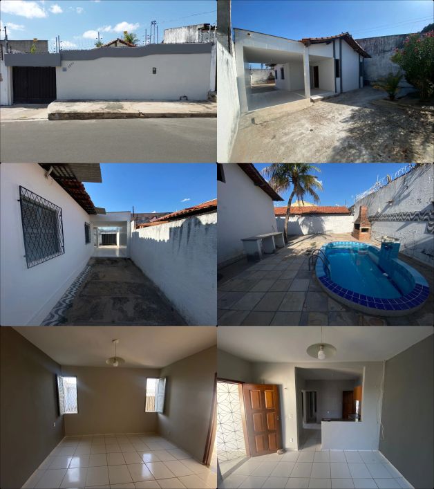 Vendo casa com piscina na zona norte - Bairro Memore