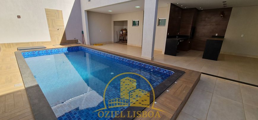 CASA MODERNA LOTE 400m2 NASCENTE CONDOMÍNIO RUA 04 VICENTE PIRES 3 SUÍTES PISCINA CHURRASQUEIRA