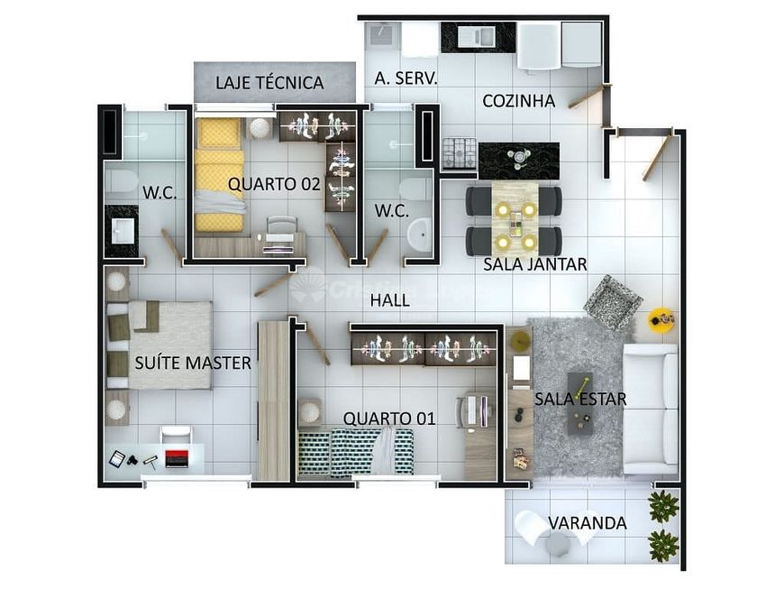 Apartamento à venda, Uruguai, Teresina, PI