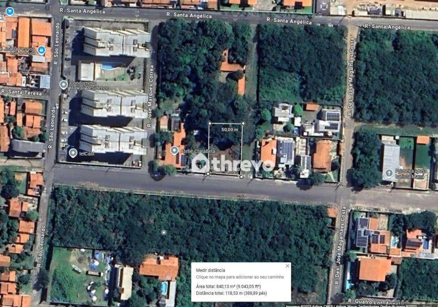 Terreno à venda, 840 m² por R$ 600.000 - Uruguai - Teresina/Piauí