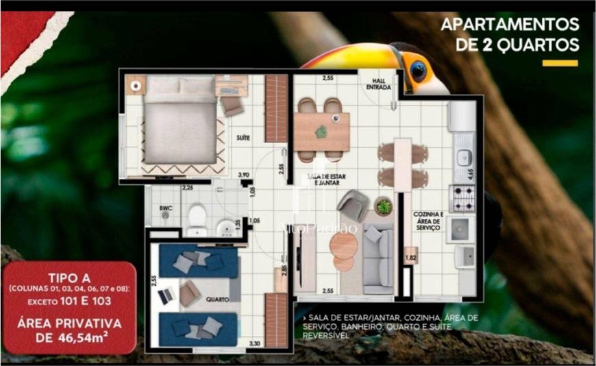 Apartamento com 2 dormitórios à venda, 46 m² por R$ 145.000 - Morros - Teresina/PI
