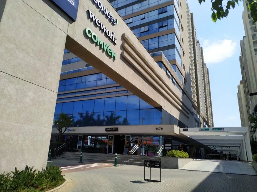 Sala comercial no Condomínio Helbor Trilogy Offices localizado na Avenida Pereira Barreto - Baeta Ne