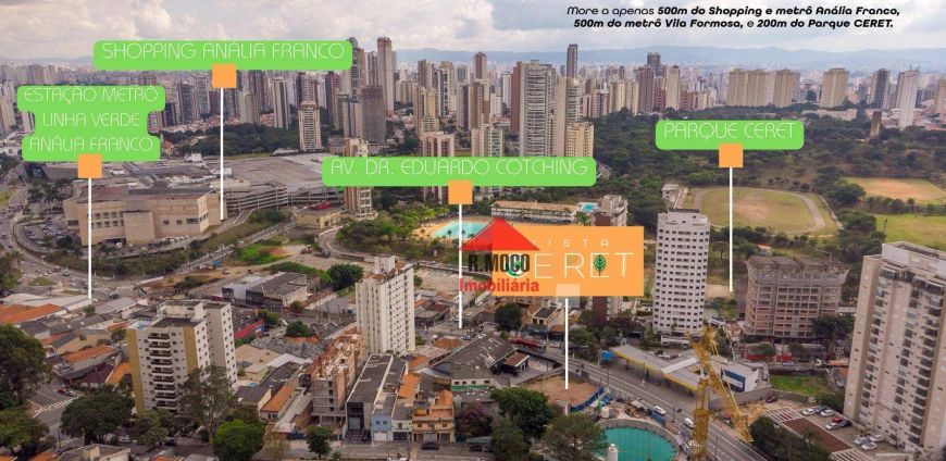 Apartamento com 01 Dormitório à venda, 29 m² por R$ 370.750 - Vila Formosa - São Paulo/SP