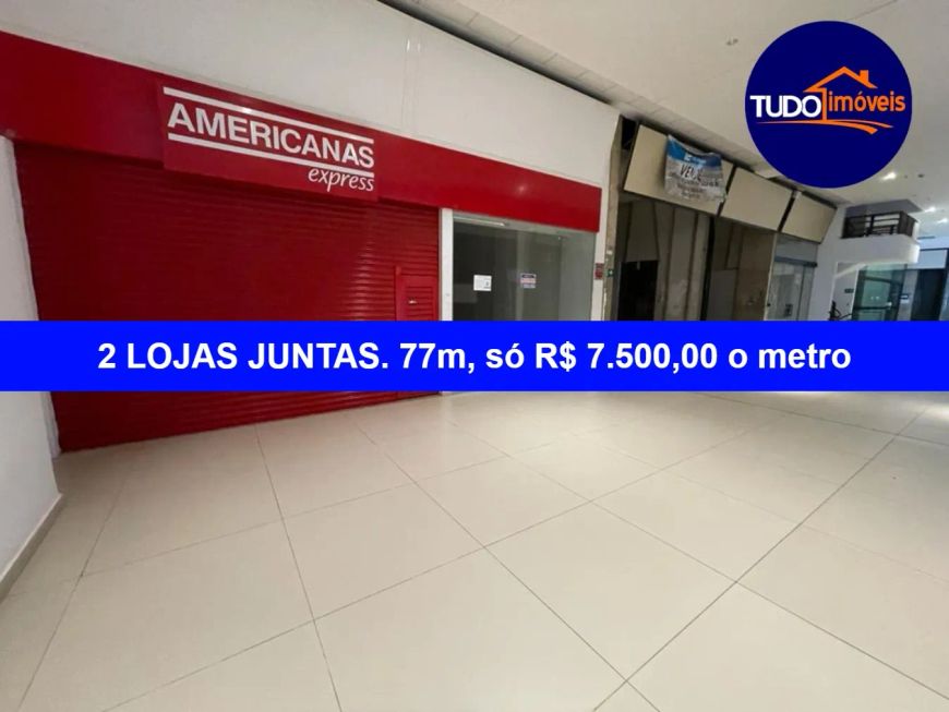 LOJA 77,05M² NO ORION OFFICE RESIDECE MALL, PRONTA, MELHOR LOCALIZAÇÃO DO GAMA, EXCELENTE OPORTUNIDA