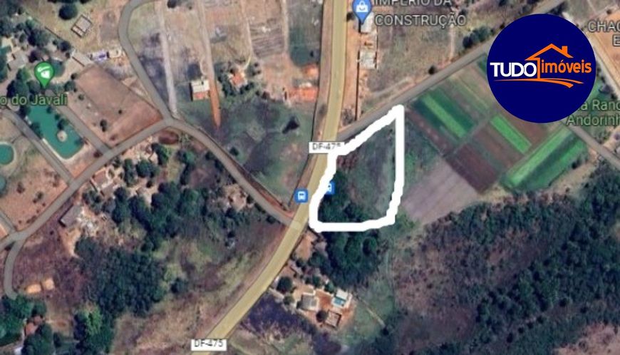 LOTE COMERCIAL E RESIDENCIAL A VENDA NA PONTE ALTA NORTE, 4.000M², CERCADO POR PISTA ASFALTADA E BLO