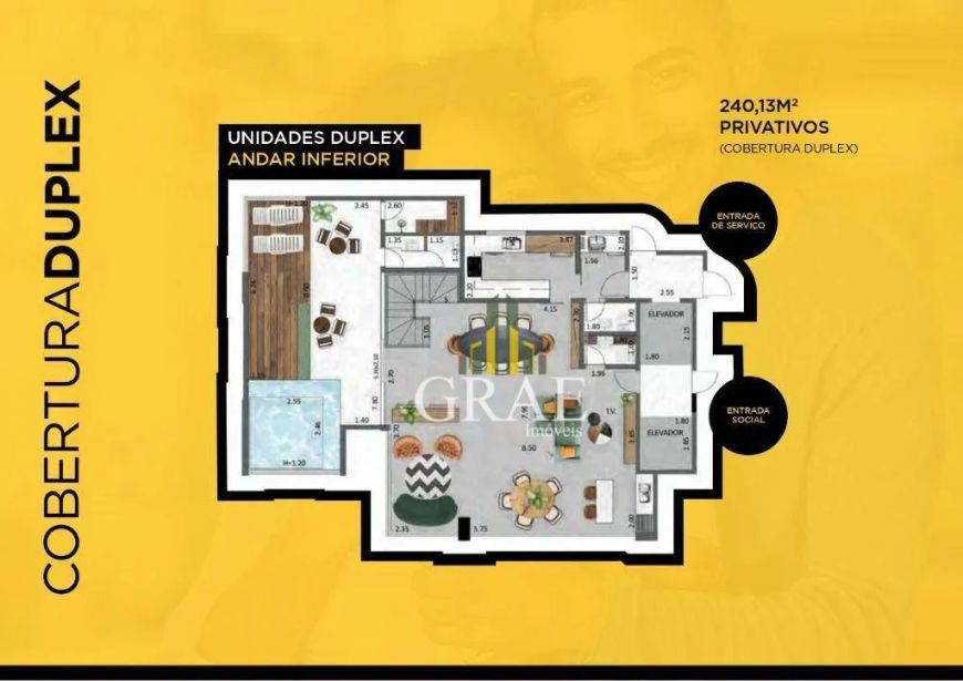 Apartamento com 3 dormitórios à venda, 141 m² por R$ 1.840.414,57 - Jardim do Mar - São Bernardo do