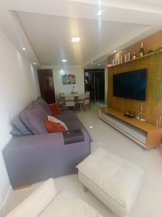 Apartamento à venda Porteira Fechada 74m² 2 Quartos + Escritório Tambauzinho/João Pessoa