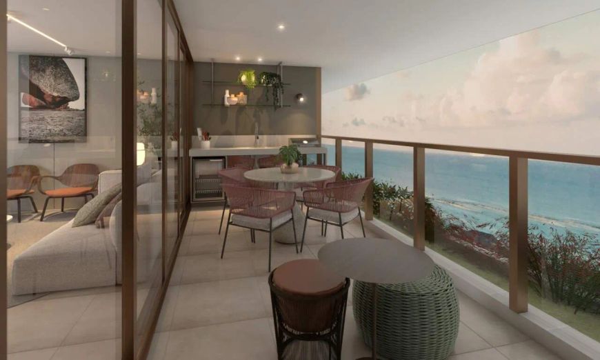 Apartamento à venda, 2 quartos, 1 suíte, 1 vaga, Ponta do Seixas - João Pessoa/PB