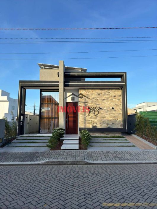 Casa semi mobiliada no Sunville com 3 quartos e espaço gourmet.
