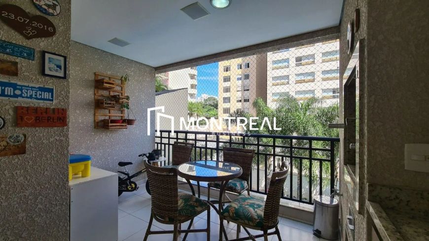 APARTAMENTO 100% MOBILIADO À VENDA EM PERDIZES, 2 SUÍTES. 2 VAGAS DE GARAGEM DETERMINADAS.