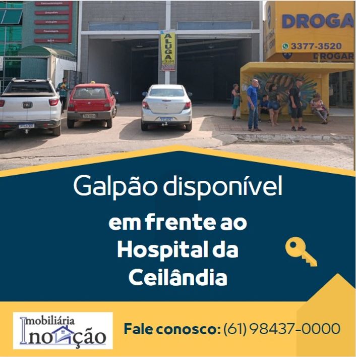Galpão/Depósito/Armazém para aluguel com 140 metros quadrados em Ceilândia Sul - Brasília - DF