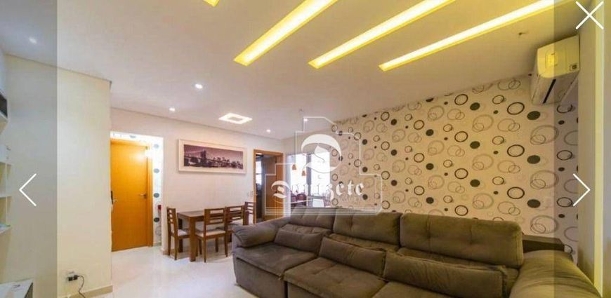 Apartamento à venda, 126 m² por R$ 1.379.998,00 - Vila Scarpelli - Santo André/SP