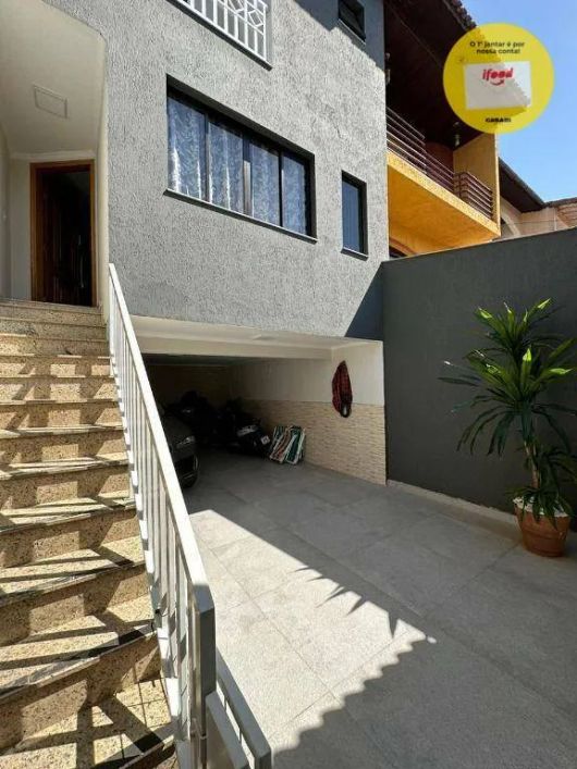 Sobrado com 3 dormitórios à venda, 113 m² - Jardim Rina - Santo André/SP