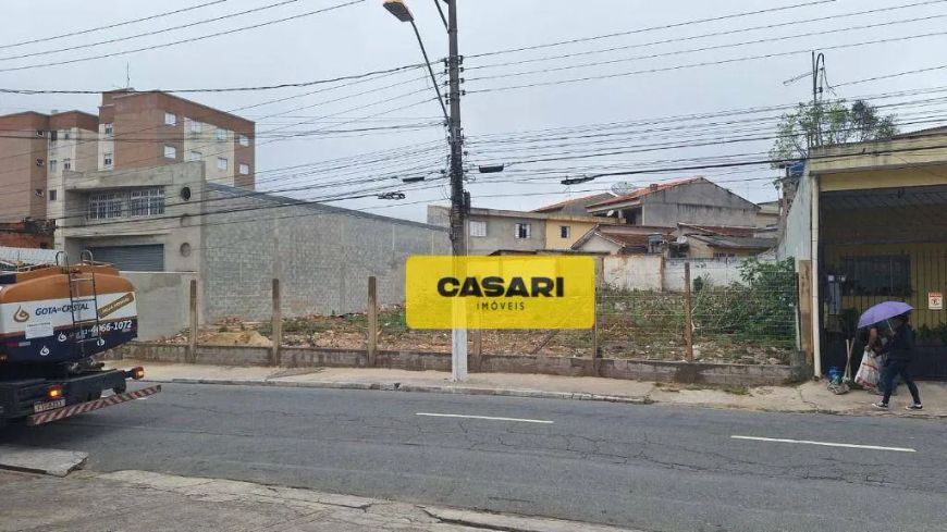 Terreno à venda, 633 m² - Vila Luzita - Santo André/SP