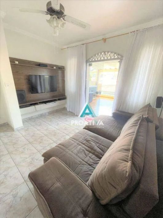 Sobrado com 3 dormitórios à venda, 193 m² - Jardim Santo Alberto - Santo André/SP