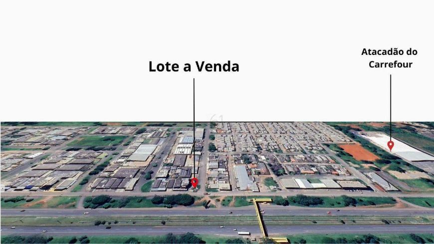 VENDO LOTE NO SETOR DE EXPANSÃO ECONÔMICA DE SOBRADINHO