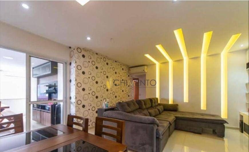 Apartamento com 3 dormitórios à venda, 126 m² - Vila Scarpelli - Santo André/SP