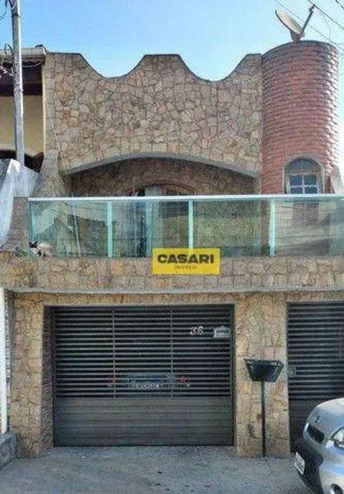 Sobrado com 3 dormitórios à venda, 125 m² - Parque Gerassi - Santo André/SP