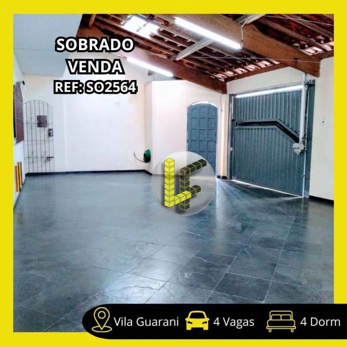 Sobrado à venda no B. Vila Guarani em Santo André / SP