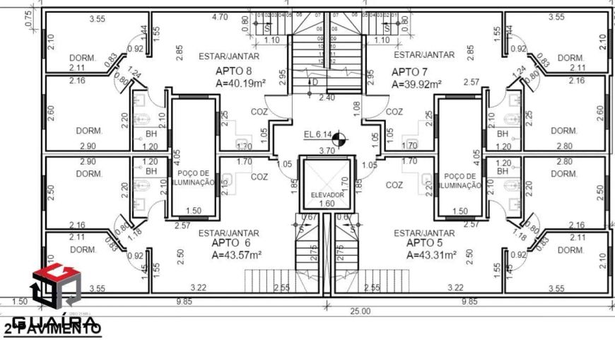 Apartamento à venda 2 quartos 1 vaga América - Santo André - SP
