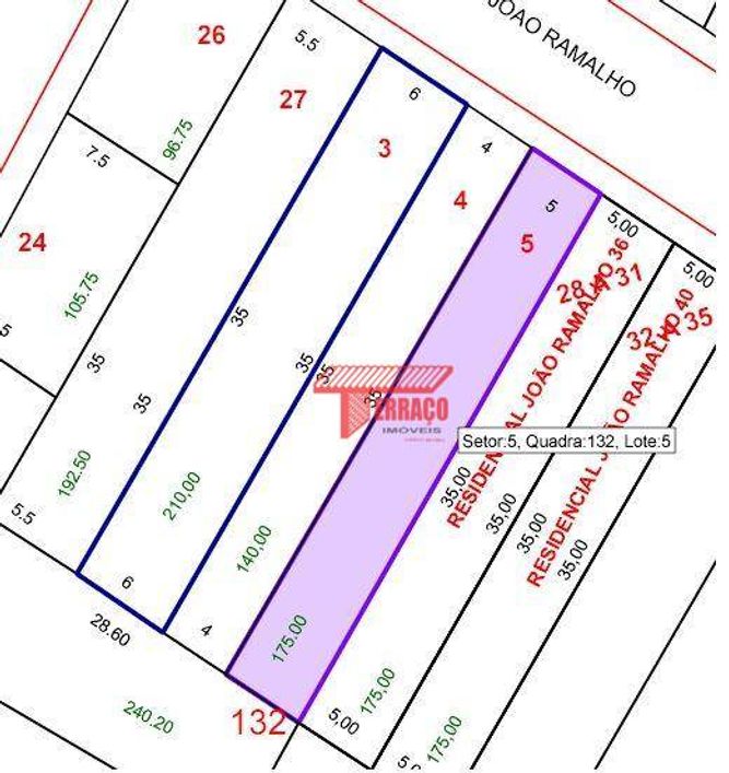 Terreno à venda, 525 m² por R$ 1.800.000,00 - Centro - Santo André/SP