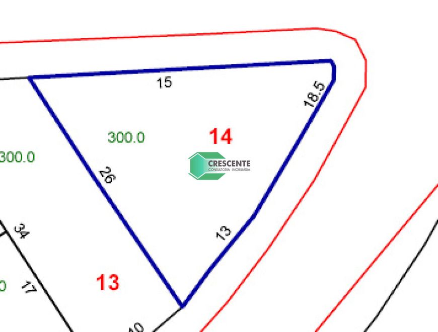 Terreno com 300m² R$ 820 Mil
