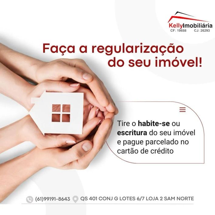 VENDE-SE UM LOTE DE ESQUINA NA QR 108