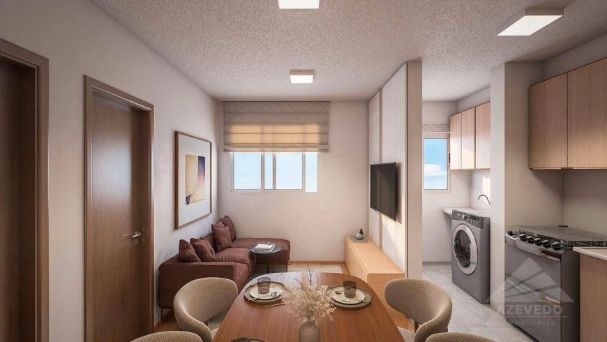 Apartamento com 2 dormitórios à venda, 39 m² por R$ 237.990,00 - Vila João Ramalho - Santo André/SP