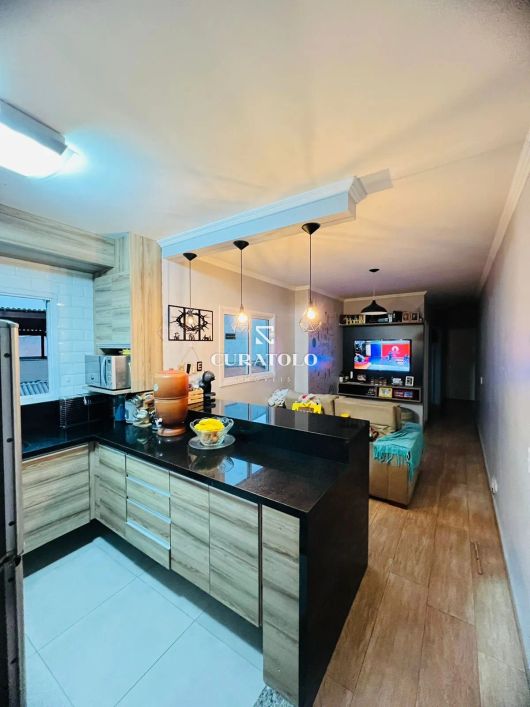 More com conforto em Santo André, ao lado da Av. Itamarati, apartamento pronto e mobiliado com 55 m²
