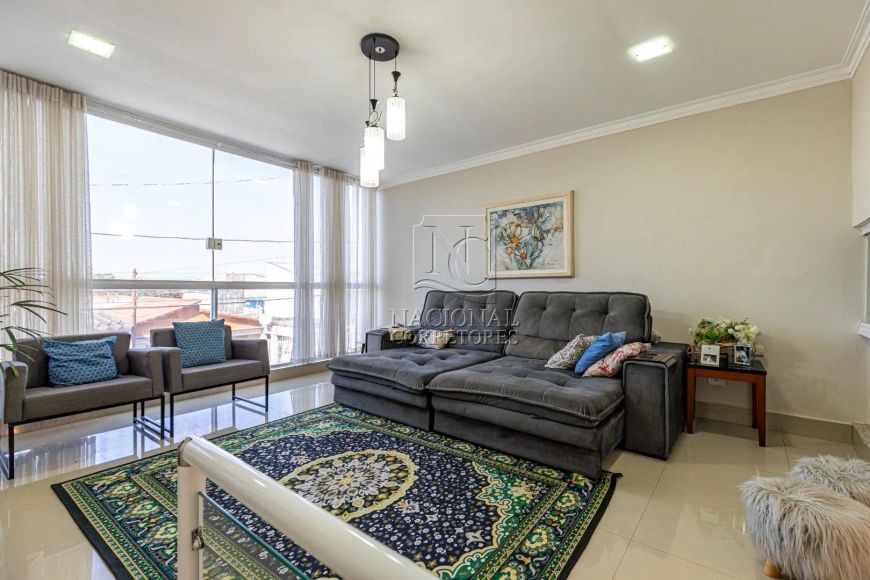 Sobrado com 4 dormitórios à venda, 125 m² por R$ 630.000,00 - Parque Erasmo Assunção - Santo André/S