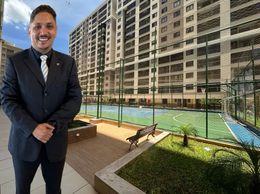 Apartamento 03 quartos com suíte, com lazer completo em Samambaia Sul/DF.