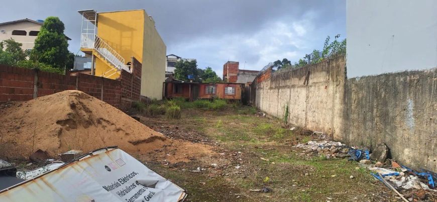 vendo lote comercial, murado com portão
