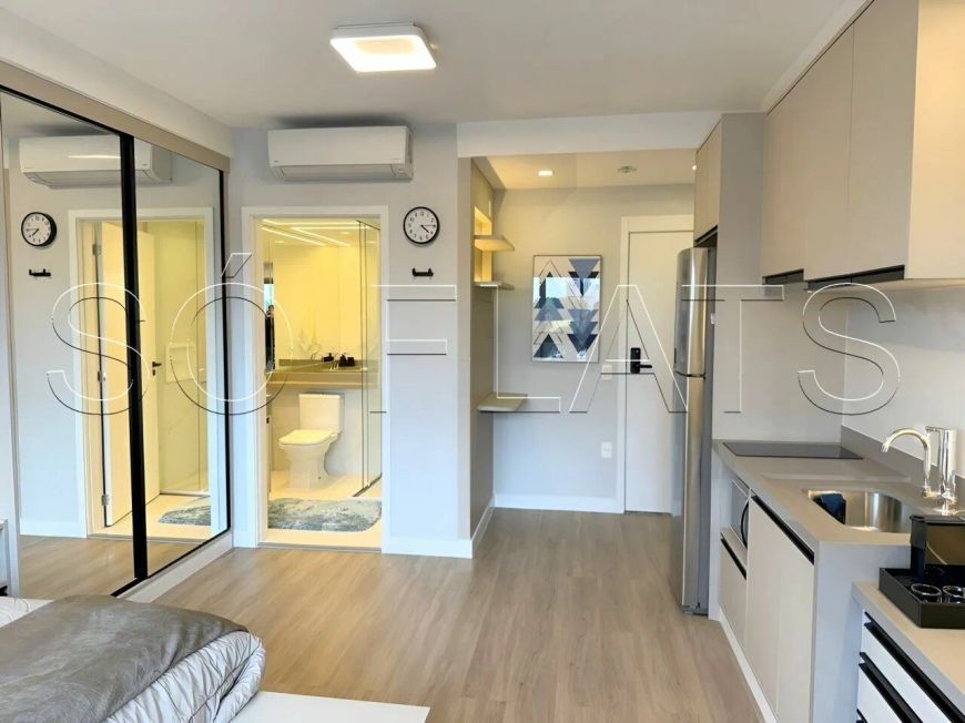 Studio HighLights Campo Belo, flat disponível para venda com 28m² e 1 dormitório.