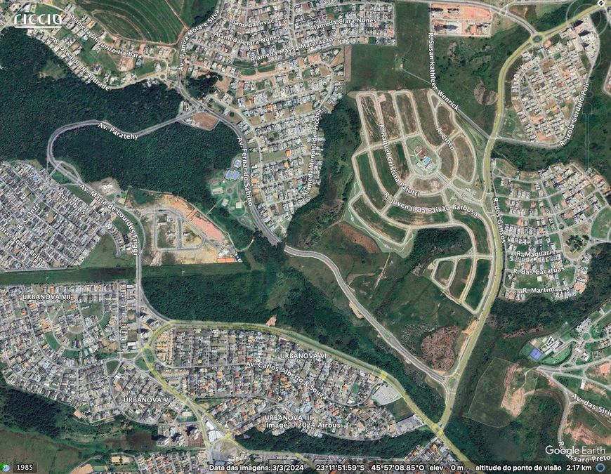 OPORTUNIDADE - Terreno à venda Cond. Jardins das Nações Urbanova - SJC - 926,00 m² Quadra NY