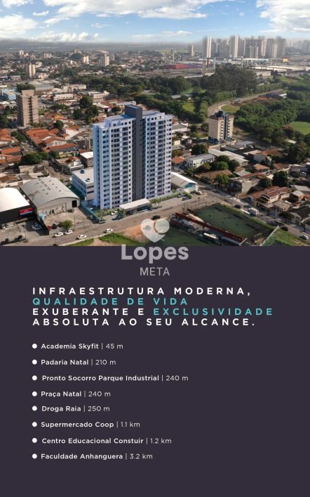 Apartamento Planta Lançamento em São José dos Campos