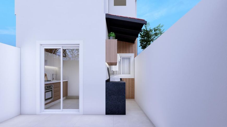 Casa em Condomínio a venda, Jardim Santa Inês III, 2 quartos 1banheiro 1 lavabo 58,66m²