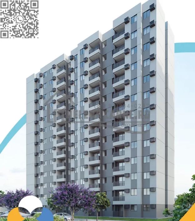 Candeias – Candeias Life Club – Apartamento 2 ou 3 quartos sendo 1 suíte, Varanda, 1 vaga, lazer
