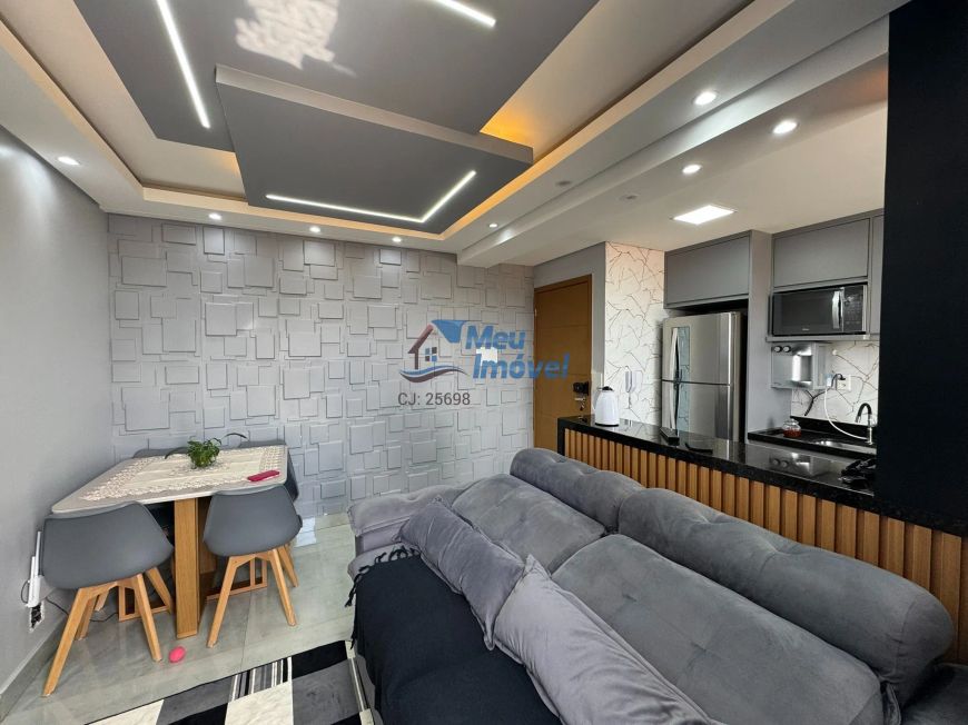 QN 321 Villa Olímpica Samambaia Sul 2 Quartos 1 Vaga 47,92m² Varanda Reformado