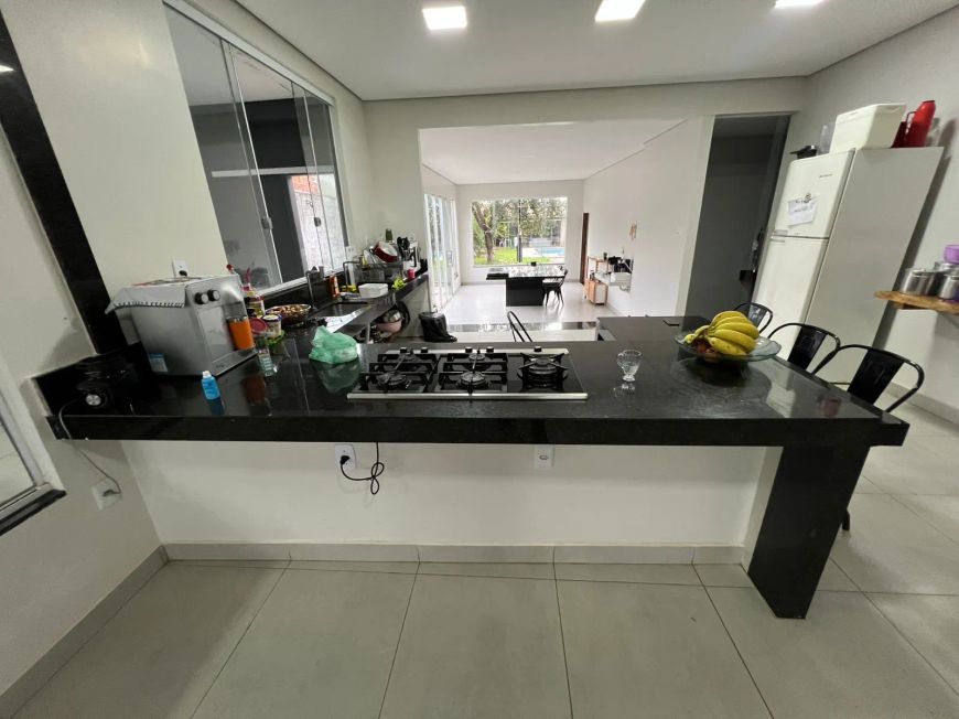 casa ponte alta norte, 3 quartos, piscina, lote 800m², churrasqueira, condomínio antigo.